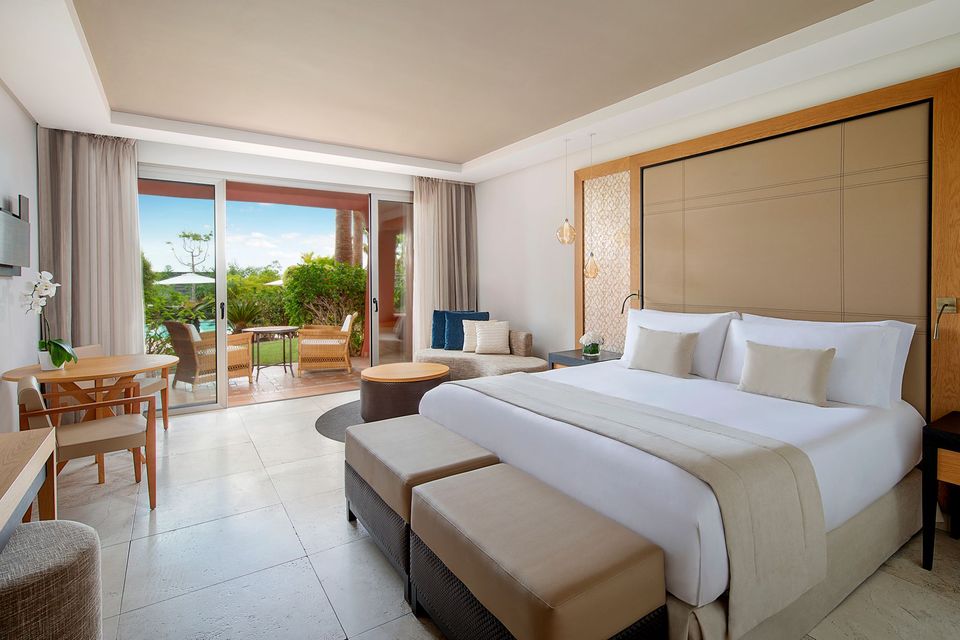 A deluxe villa at the hotel