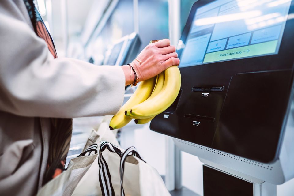 Unexpected item in the bagging area — have Irish shoppers lost patience with self-service checkouts?