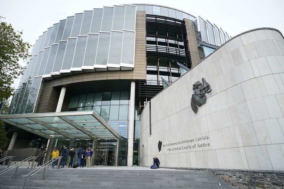 Dublin court. Stock image
