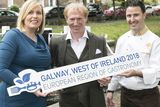 thumbnail: SPIRIT OF ‘THE EUROPEAN REGION OF GASTRONOMY’ AWARD supported by Galway County Council - Elaine Donohue, Fergus O Halloran, Martin O Donnell - Twelve Hotel