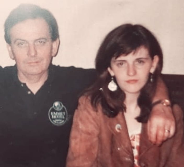 Fiona Pettit O’Leary and her dad, Patrick