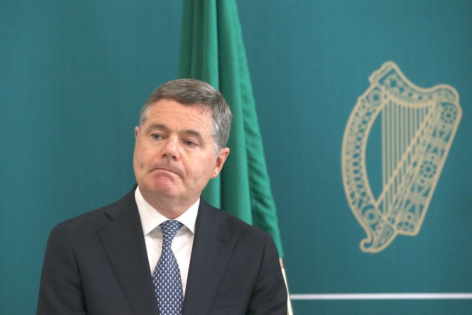 Finance Minister Paschal Donohoe said it was more important than ever that Ireland ‘step up’ and  make a contribution. Photo: Collins