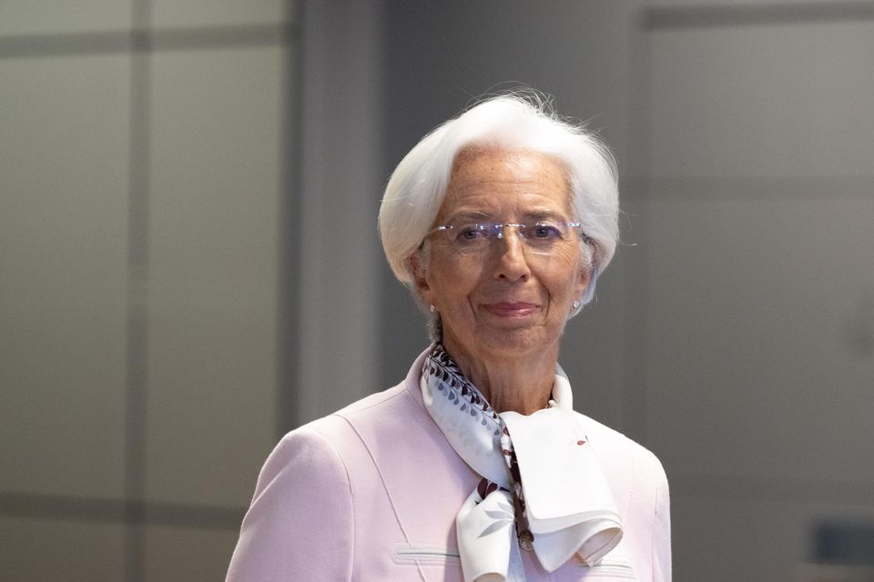 14 September 2023, Hesse, Frankfurt/Main: Christine Lagarde, President of the European Central Bank (ECB), arrives at the press conference. Photo: Boris Roessler/dpa (Photo by Boris Roessler/picture alliance via Getty Images)