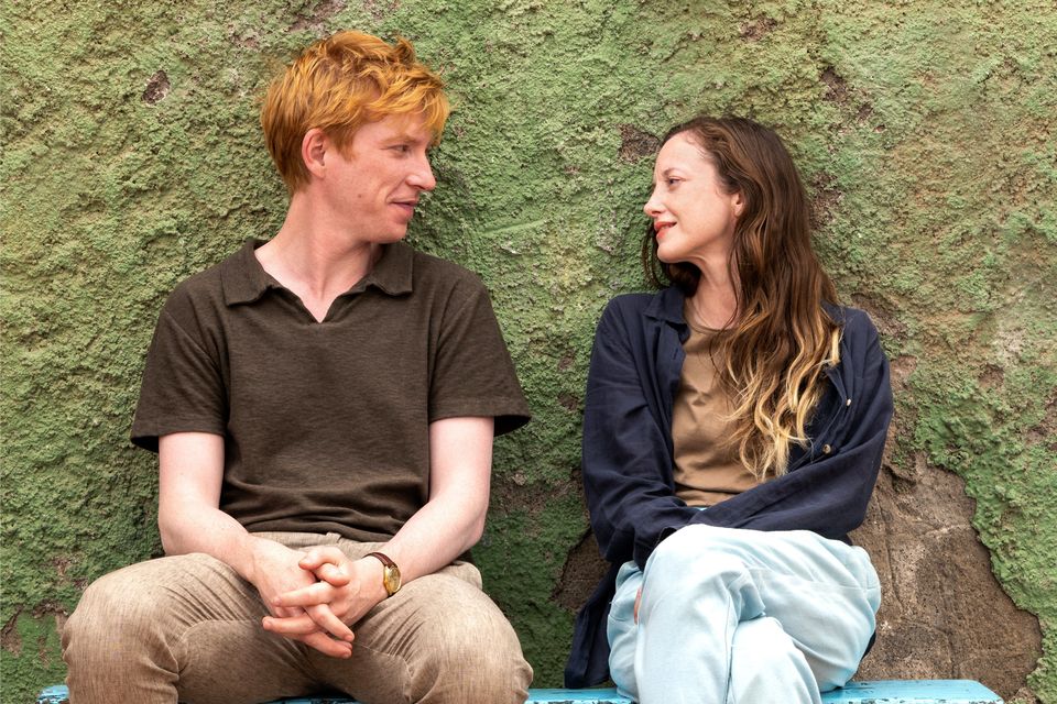 Jack (Domhnall Gleeson) and (Andrea Riseborough) in Alice & Jack