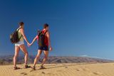 thumbnail: Walking on the dunes at Maspalomas