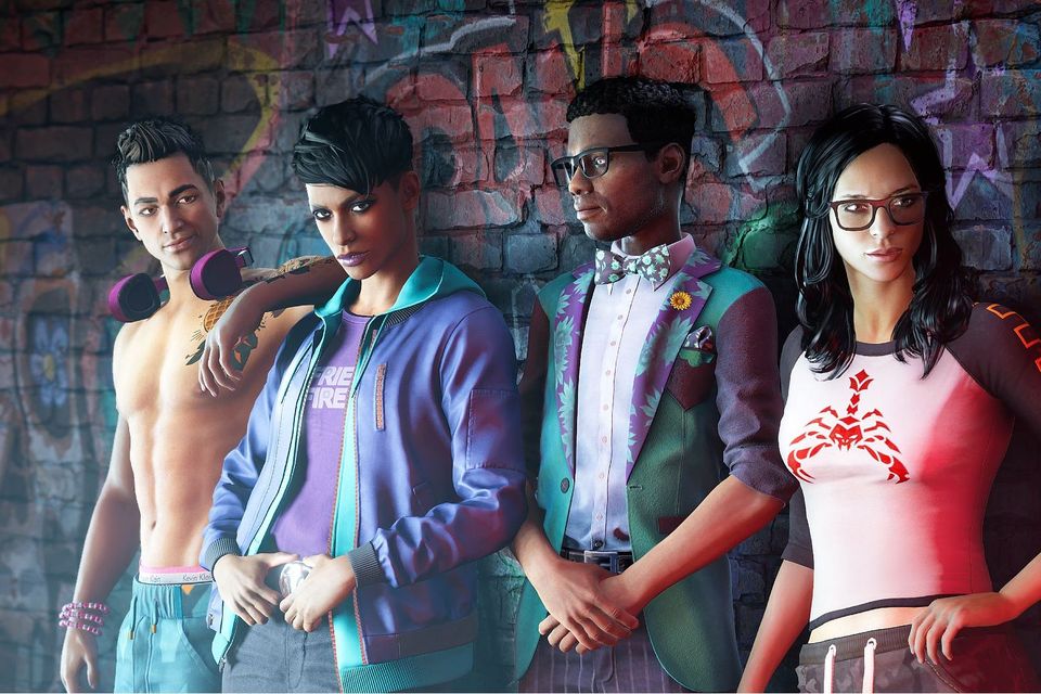 Saints Row IV clothing in Gat out of Hell