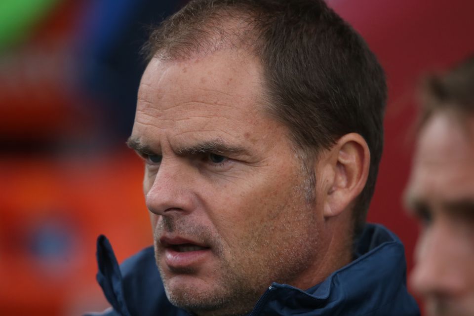 Former Holland international Frank de Boer appears on the verge of becoming the new manager at Crystal Palace