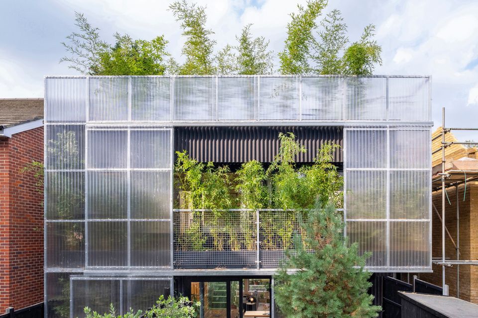 The Green House, which has been named as the Riba House of the Year 2023. Kilian O'Sullivan/Royal Institute of British Architects/PA Wire