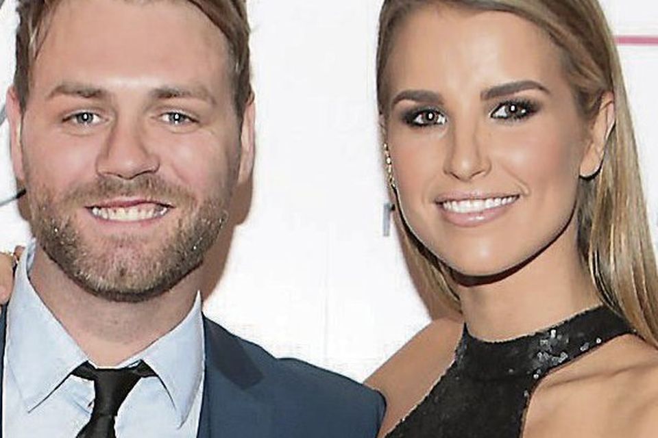 Brian McFadden and Vogue Williams. Photo: Brian McEvoy