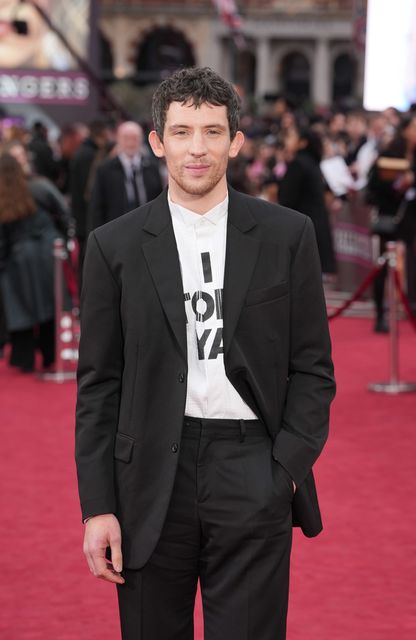 Josh O’Connor at the premiere (Ian West/PA)