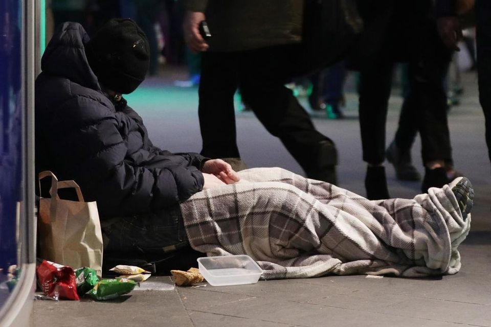 Latest figures confirm homelessness is now worse than at any other time in the history of the State. File image.