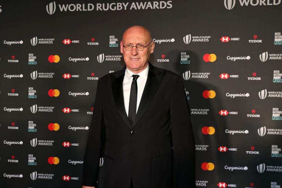 Bernard Laporte, President of the French Rugby Federation, arrives prior to the World Rugby Awards in Monte-Carlo, Monaco last month.