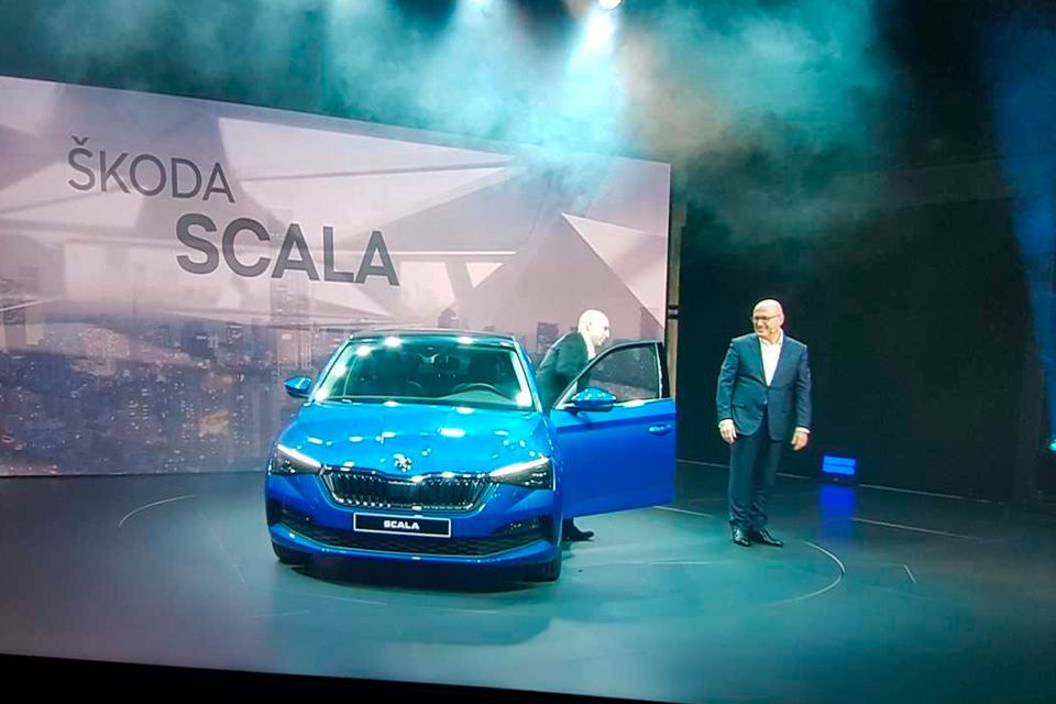Skoda Scala: Skoda reveals first look of Scala compact car, Auto News, ET  Auto
