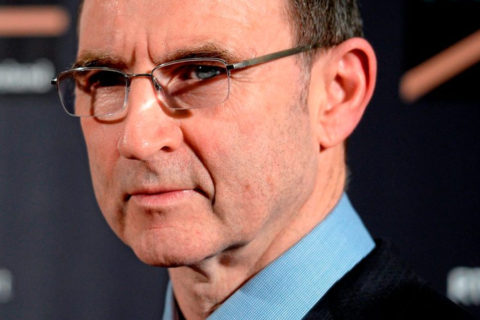 Martin O Neill, if the last few weeks are anything to go on, will be spending the next six months talking up Ireland's opponents and lowering expectations on Ireland and his players Photo: Piaras Ó Mídheach / SPORTSFILE