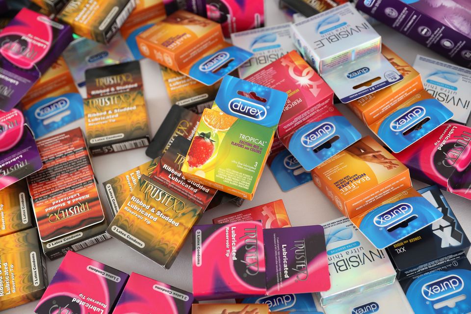 Condom use can reduce the risk of catching an STI. Stock image. Photo: PA