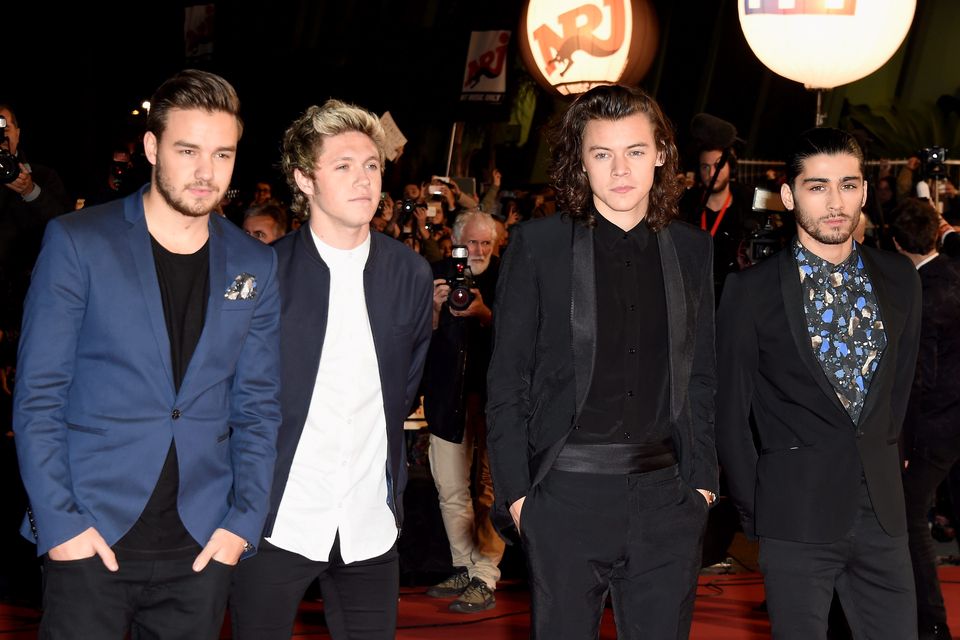 One Direction attend the NRJ Music Awards at Palais des Festivals on December 13, 2014 in Cannes, France.  (Photo by Pascal Le Segretain/Getty Images)