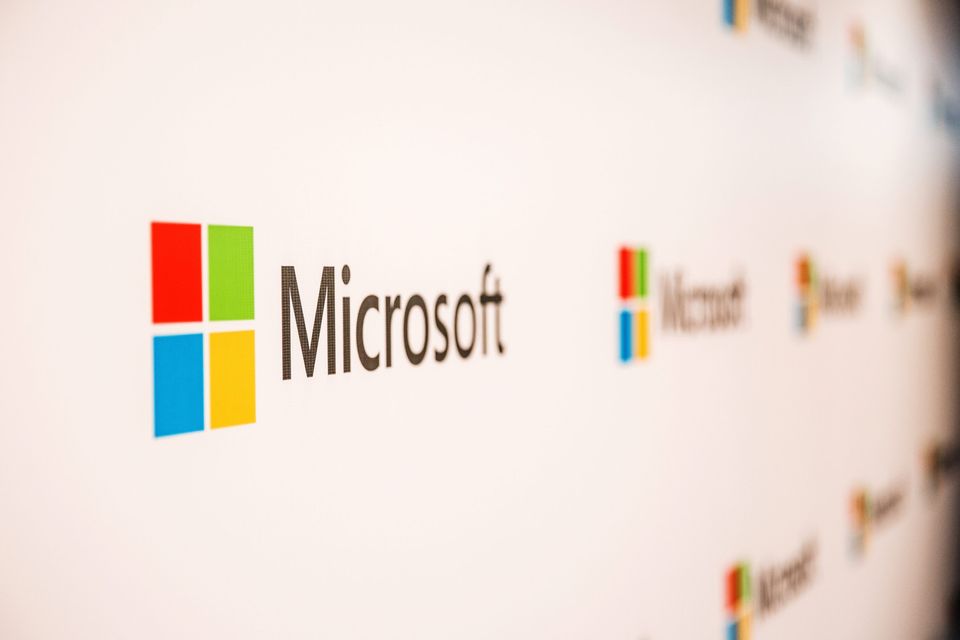 'The company employs 1,800 people in Ireland and will shortly complete a €134m investment in the new Microsoft campus in Leopardstown.' Photo: Bloomberg