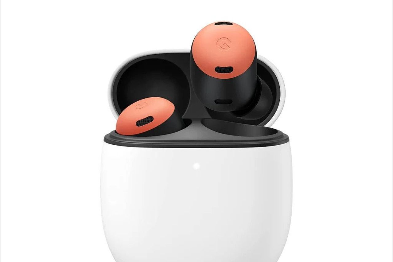 Google pixel 2025 buds 2 orange