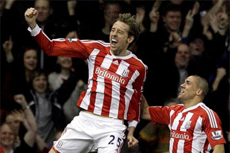 Premier League: Peter Crouch felt Stoke were deserved winners