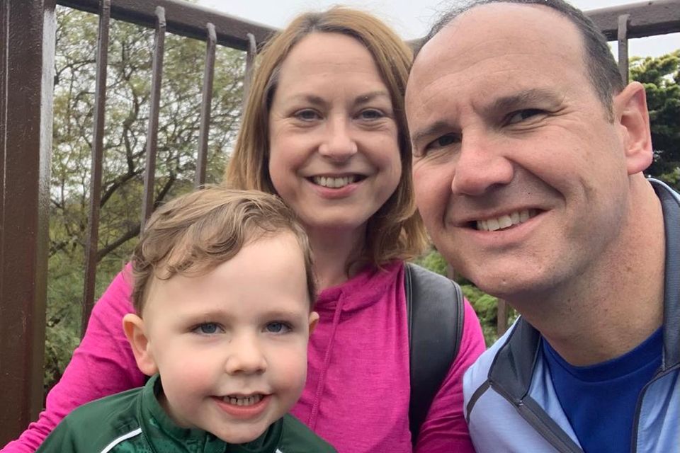 Andrew Fitzgerald and his wife Jane had four miscarriages before the arrival of their 'miracle' son Alfie