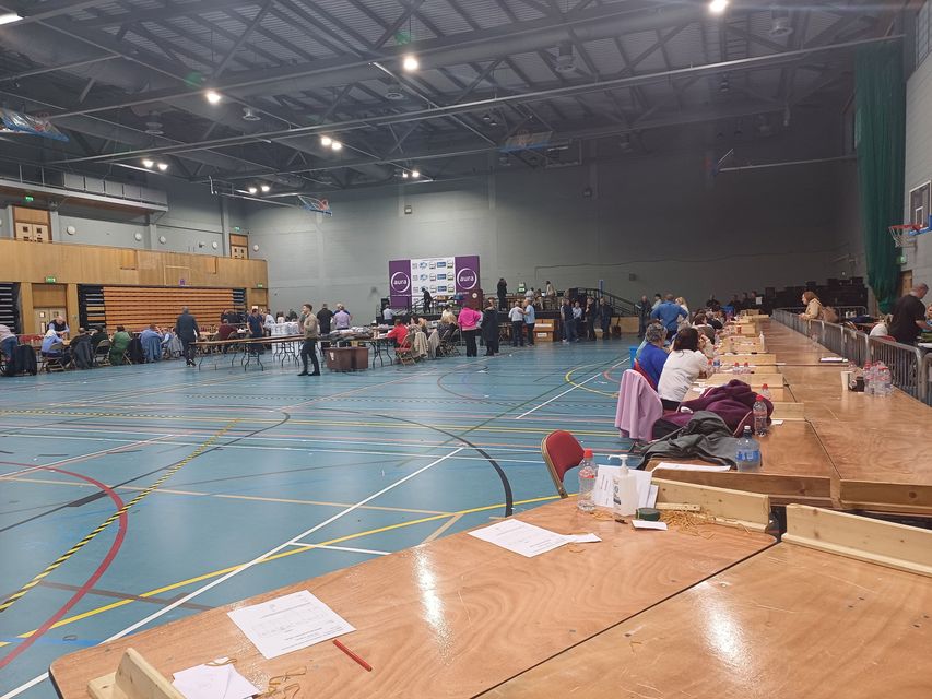 The segregation of votes is finished in Donegal. The count will begin on Sunday morning at 9am.