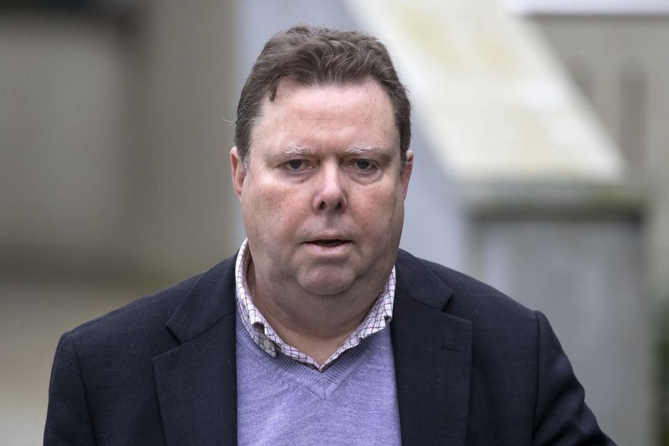 Conor Clarkson outside court in Bray, Co Wicklow