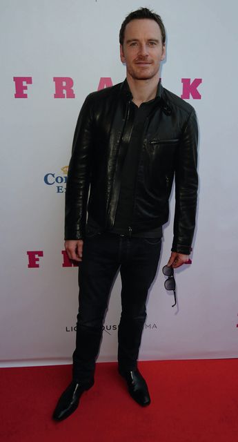 Michael fassbender cheap leather jacket