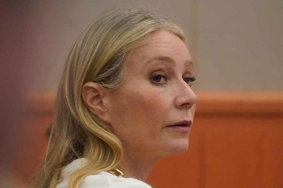 Gwyneth Paltrow in the courtroom in Park City, Utah. Photo: AP Photo/Rick Bowmer