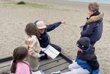 thumbnail: The Clean Coasts Roadshow takes participants on a beach trip, in Greystones.  