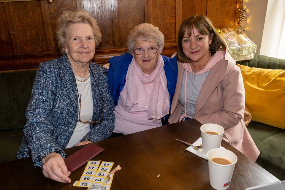 Anne Connolly, Collette Dunne and Tina Dunne at the Animal Trust Fund Coffee Morning and Auction at the Wicklow Arms, Delgany.