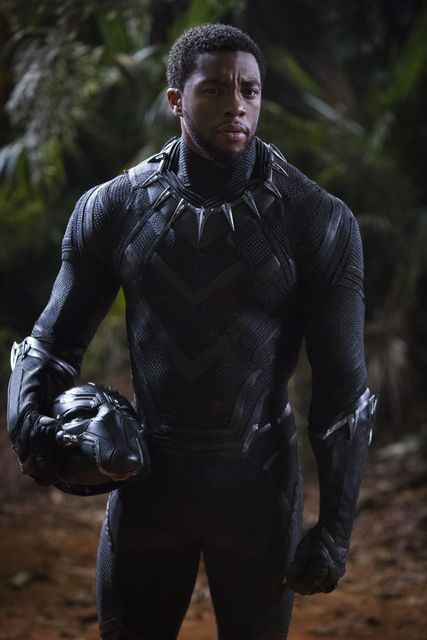 (Chadwick Boseman as Black Panther/T’Challa (Marvel Studios/Matt Kennedy)