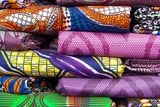 thumbnail: Fabric at a market