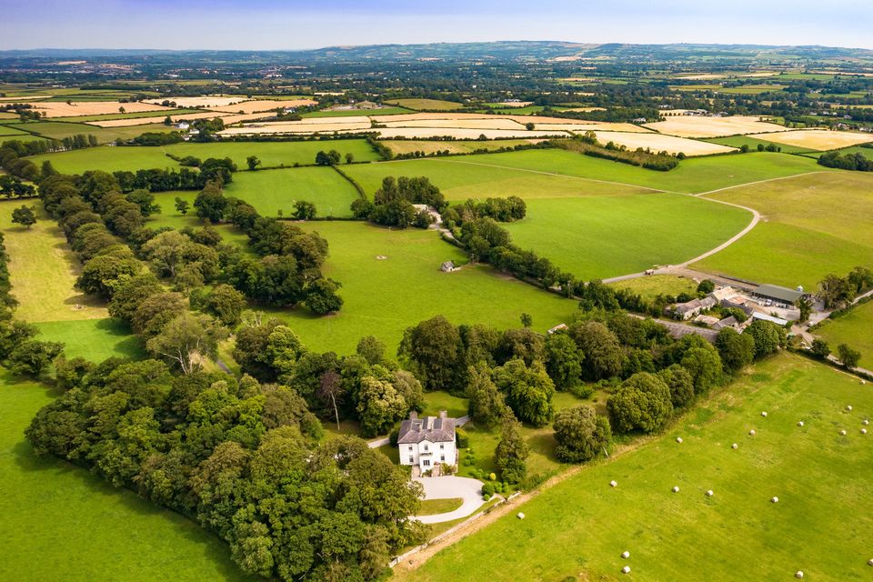 Top drawer: Kilree estate comes with a six-bedroom house, four yards and 535ac of land.