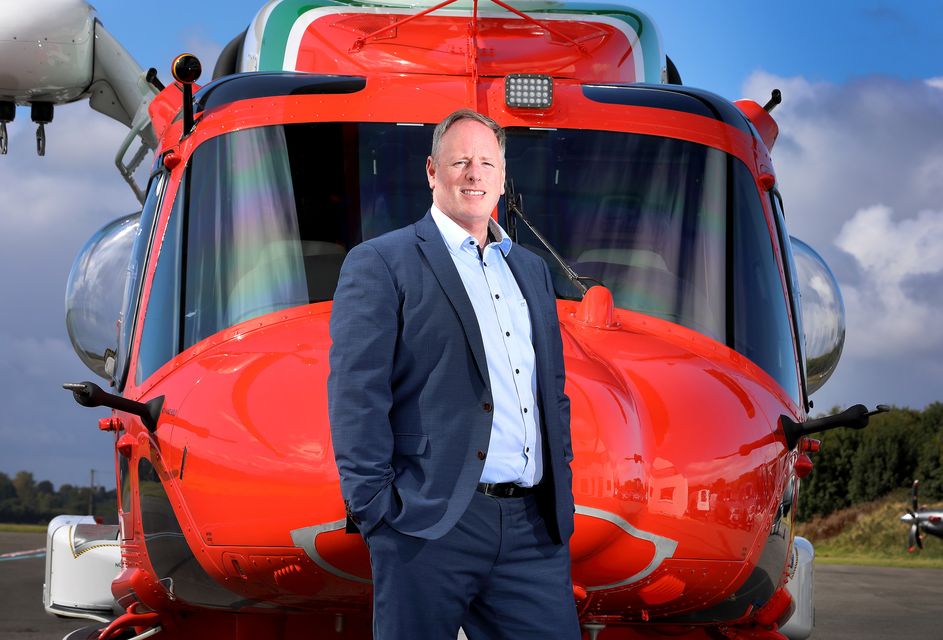 Philip Bartlett at Weston Airport. Photo: Frank McGrath