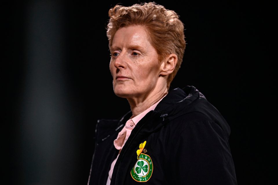 Republic of Ireland head coach Eileen Gleeson has a tough campaign ahead. Photo: David Fitzgerald/Sportsfile