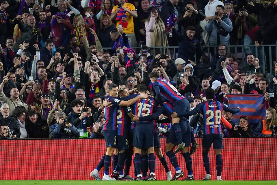 Barcelona beat Real Madrid 2-1 in El Clasico (Joan Monfort/AP)