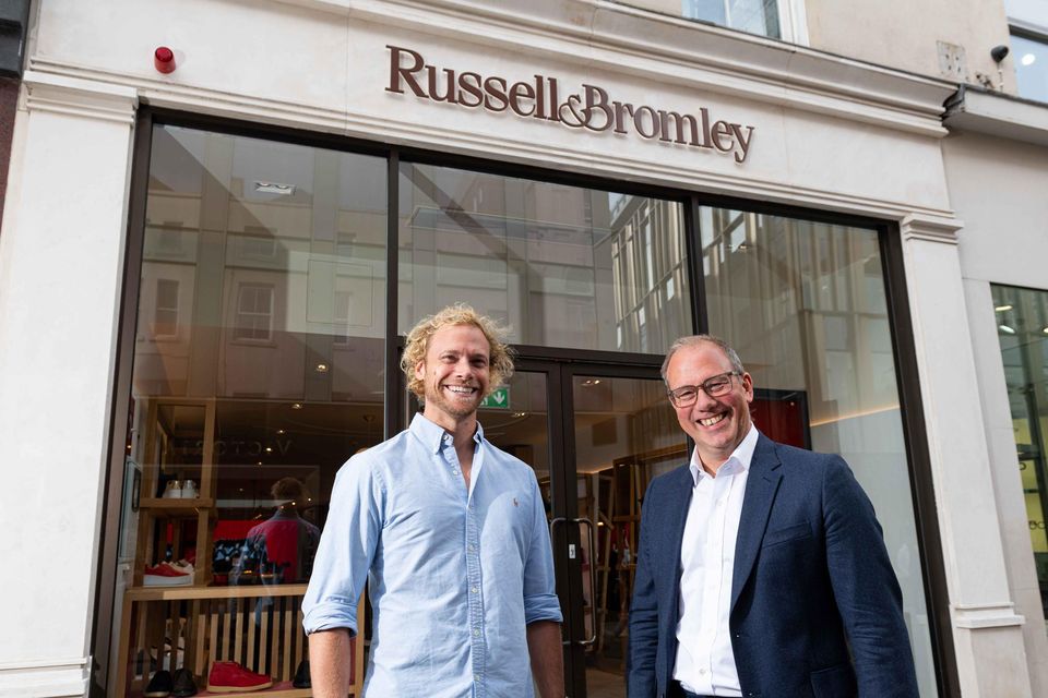 Russell and bromley store outlet online