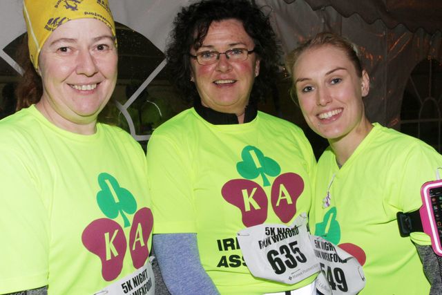 Over 1 000 people take to the streets for 5k night run Irish