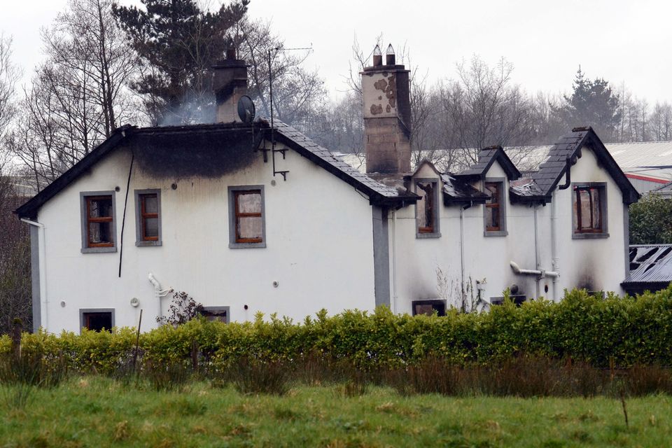 The house in in Swinford, Co Mayo. Photo: Paul Mealey