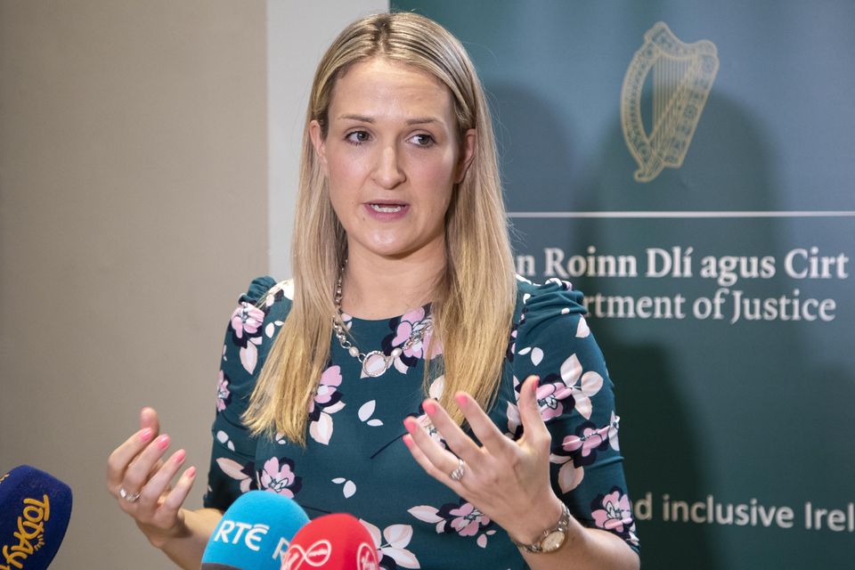 Helen McEntee faces trouble on multiple fronts at her department. Photo: Colin Keegan