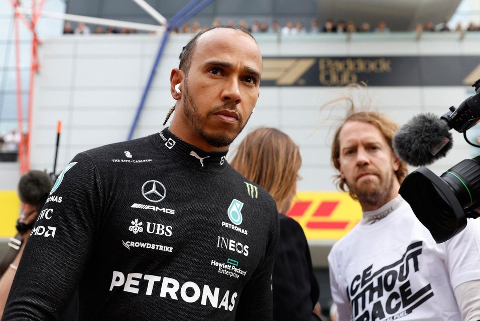 Mercedes' Lewis Hamilton before last week's race