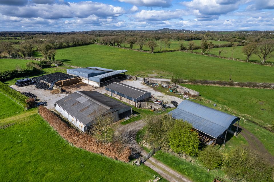 Facilities: The sheds on the Ballycumber farm have accommodation for 150 people.