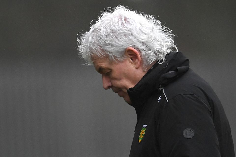 Former Donegal manager Paddy Carr