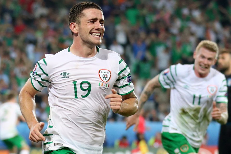 Robbie Brady's header sealed a 1-0 win over Italy for the Republic of Ireland on Wednesday