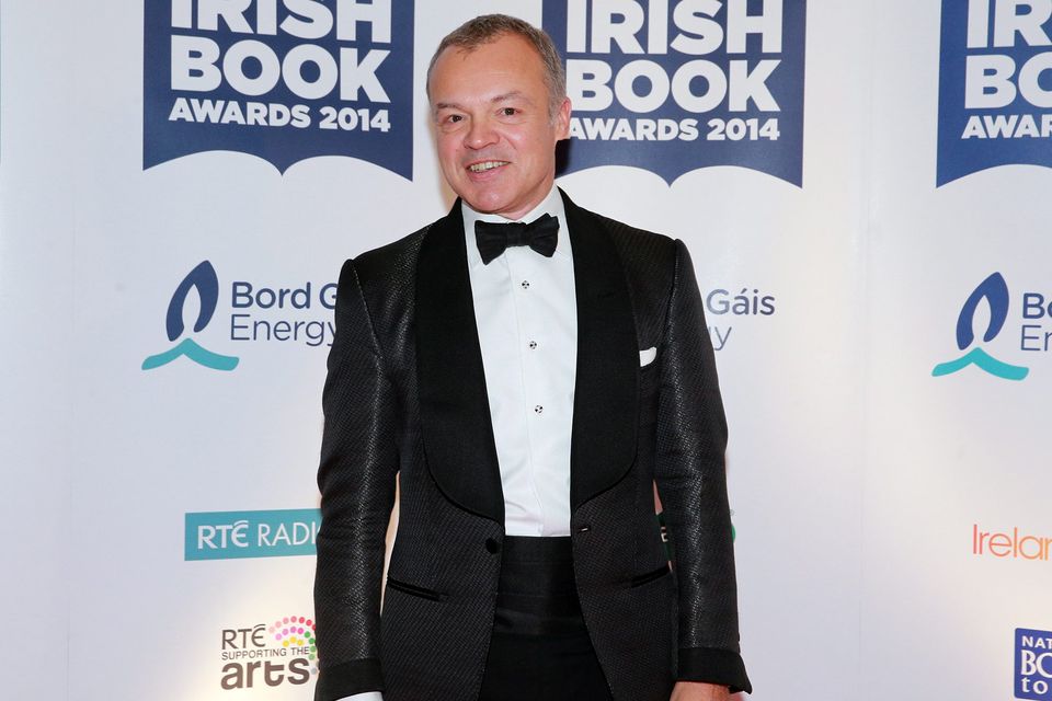 Graham Norton at the Bord Gais Energy Irish Book Awards at the Double Tree by Hilton Hotel in Dublin. Picture: Arthur Carron