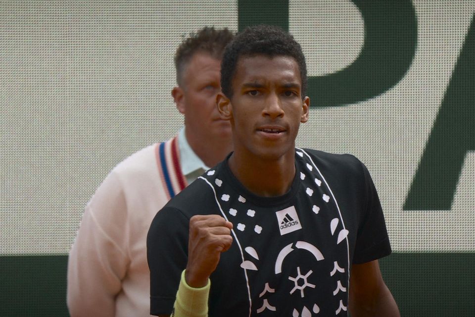 Felix Auger-Aliassime in Break Point. Courtesy of Netflix © 2023