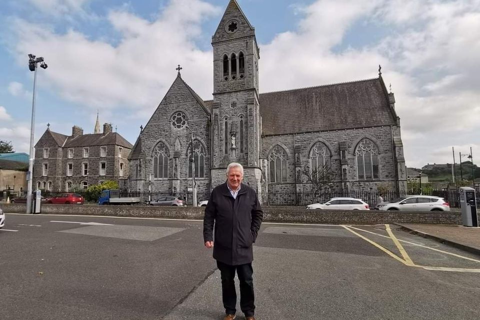 Deputy Fergus O'Dowd at the Dominican Church in Drogheda. 