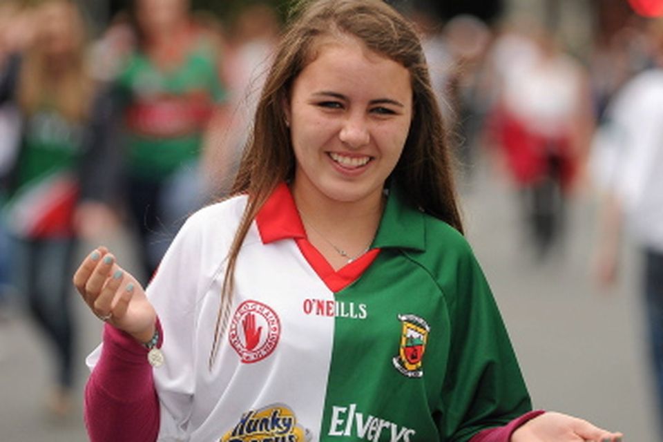 Michelle Brogan, from New York, with a Mayo father and a Tyrone mother