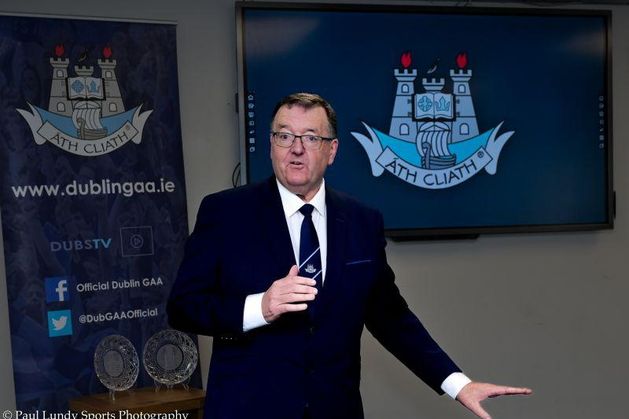 Dublin County Board Chairperson, Ken O’Sullivan, put on the kettle.