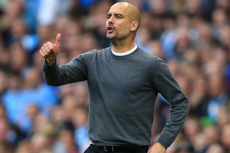 Pep Guardiola's Manchester City returned to the top of the Premier League with their demolition of Stoke